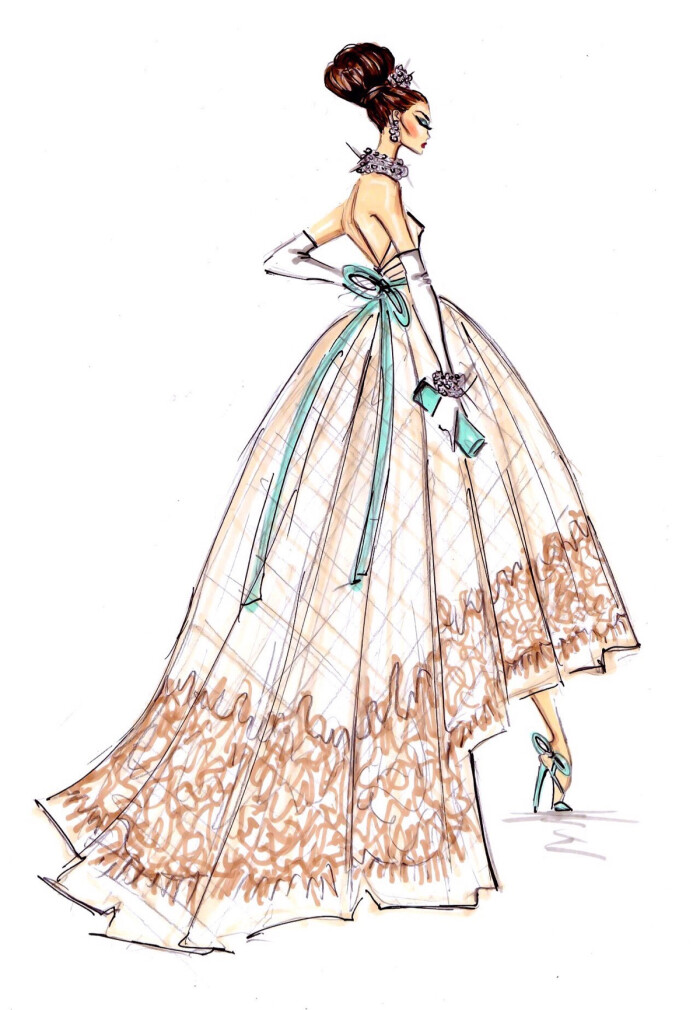 筆尖上的時尚 手繪服裝插畫中的藝術(shù)魅力與素材靈感