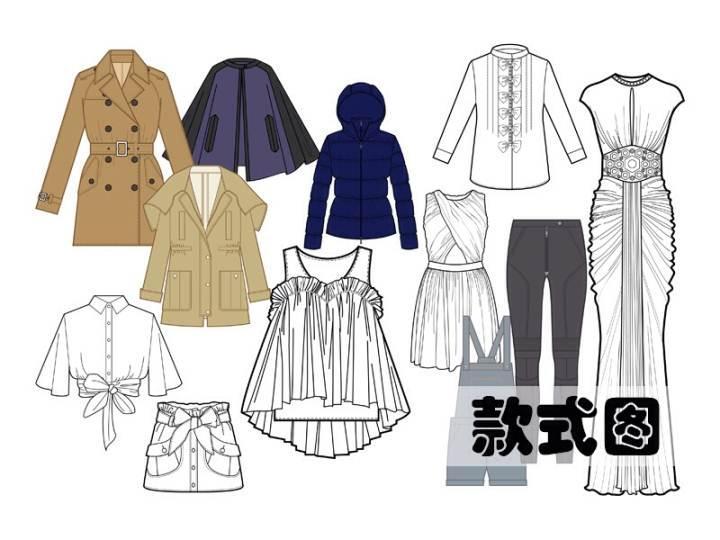 服裝款式圖 女裝設(shè)計(jì)的藝術(shù)與靈魂